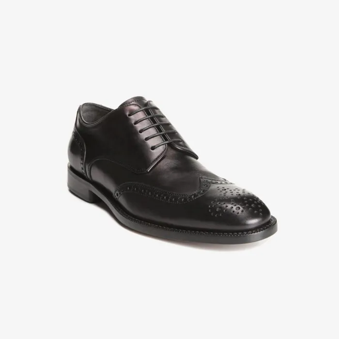 Allen Edmonds Modigliani Wingtip Oxford Black Men Dress Shoes
