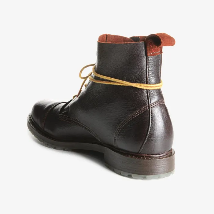 Allen Edmonds Normandy CapToe Boot Brown Men Made In The Usa