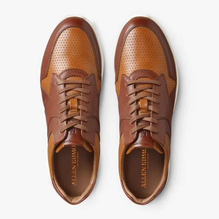 Allen Edmonds Osborn Sneaker Brown Men Sneakers