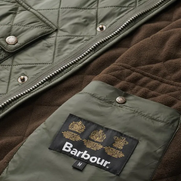 Allen Edmonds Rosemount Quilted Vest Olive Men Outerwear