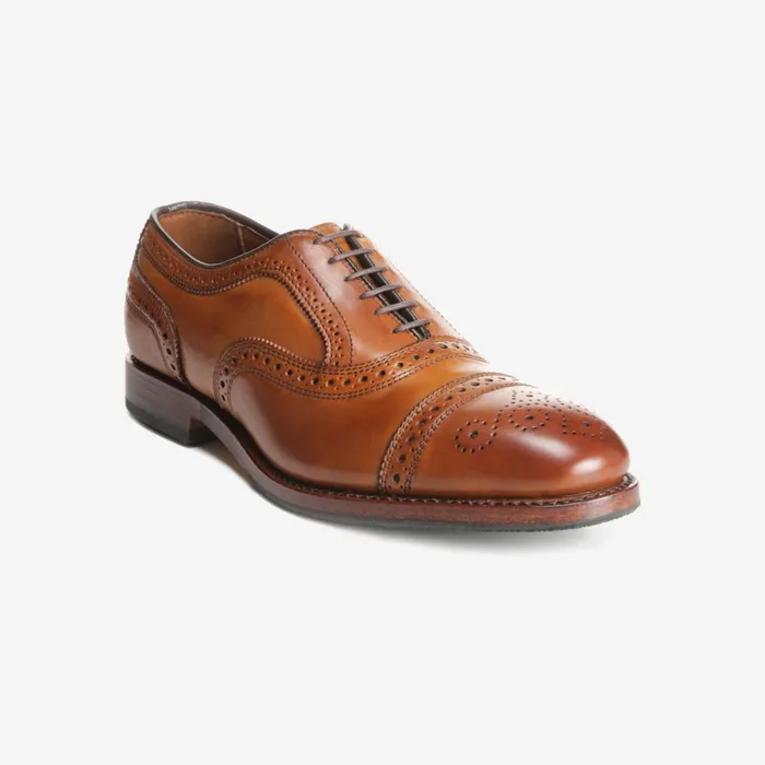 Allen Edmonds Strand CapToe Oxford With Combination Tap Sole Walnut Men Wide Width Shoes Allen Edmonds Strand CapToe Oxford With Combination Tap Sole Walnut Men Wide Width Shoes
