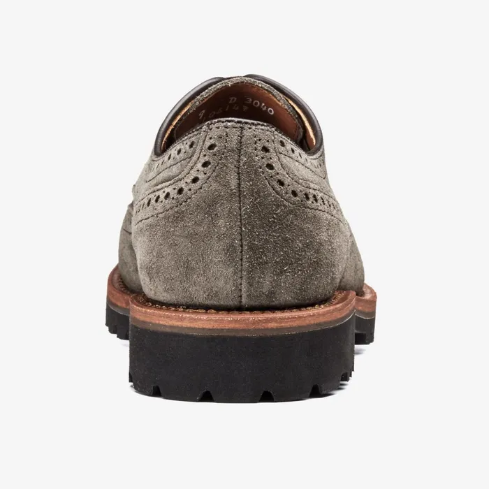Allen Edmonds Tate Suede Wingtip Shoe Taupe Men Oxfords and Derbys