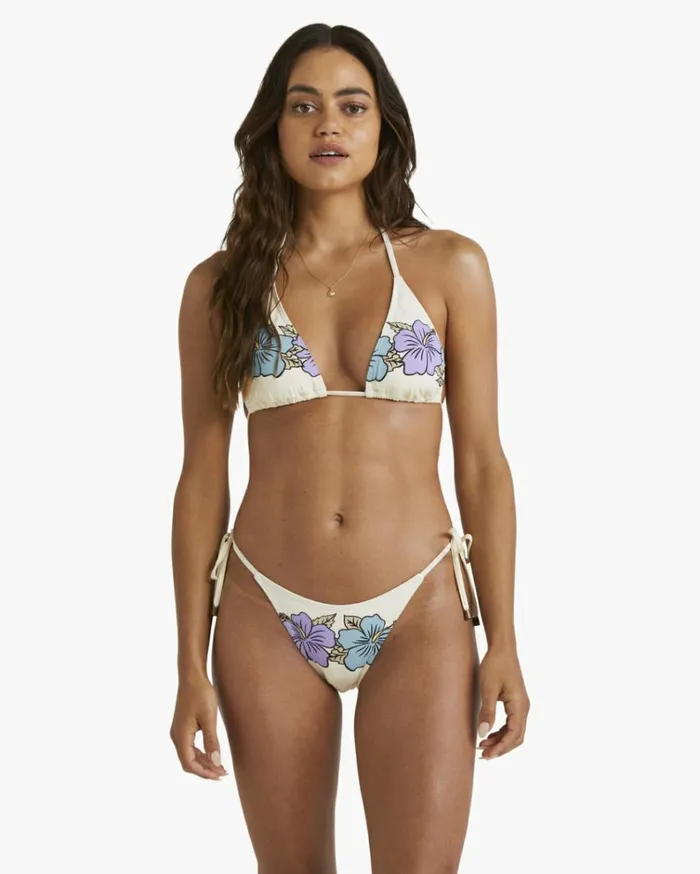 Aloha 73 Tie Side Hike Pant Bikini Bottoms White Sand Women Billabong Bikinis