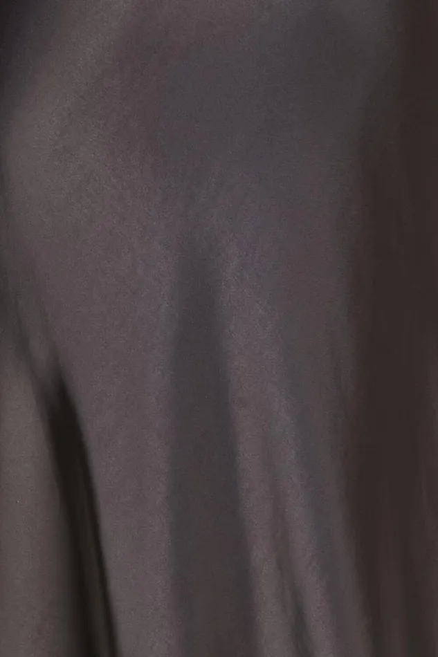 Amelia Midi Dress 8211 Cowl Neck Bias Cut Satin Dress In Espresso Women Showpo Dresses