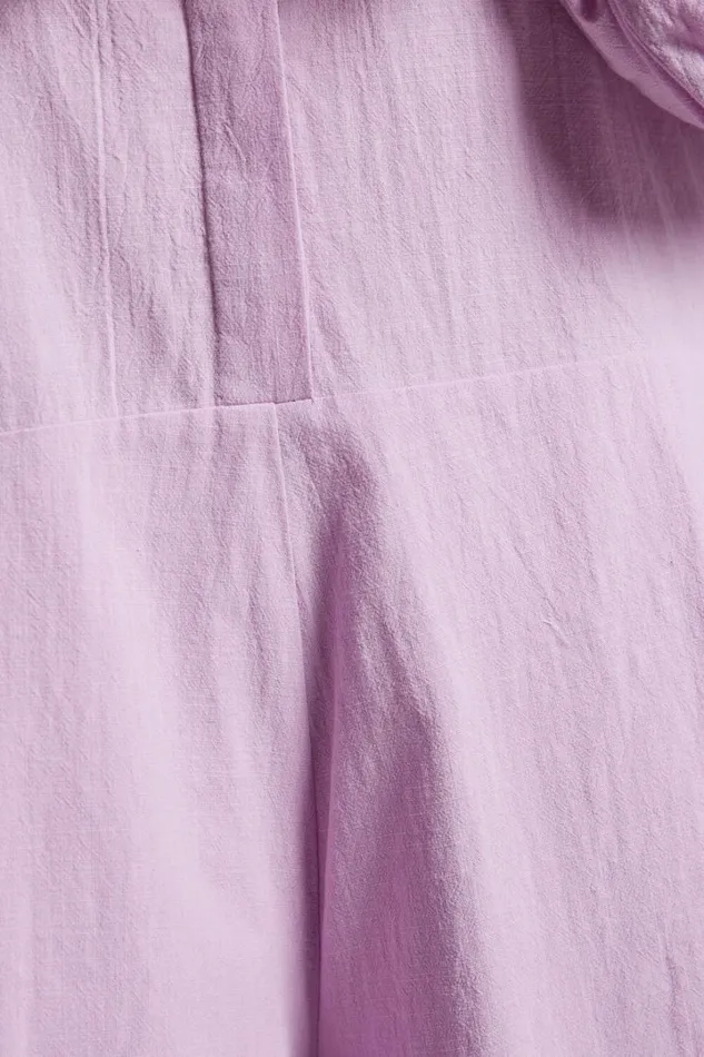 Anka Playsuit 8211 Relaxed Button Front Shirt Playsuit In Lilac Women Showpo Rompers Anka Playsuit 8211 Relaxed Button Front Shirt Playsuit In Lilac Women Showpo Rompers