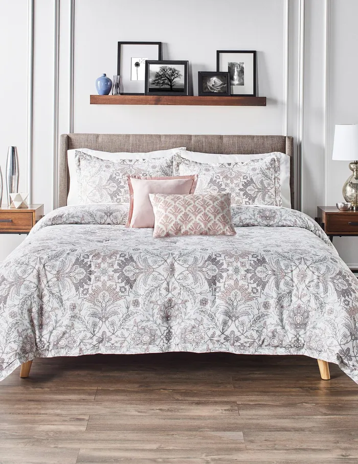 Anne Klein Callista Comforter Set Blush Women Home