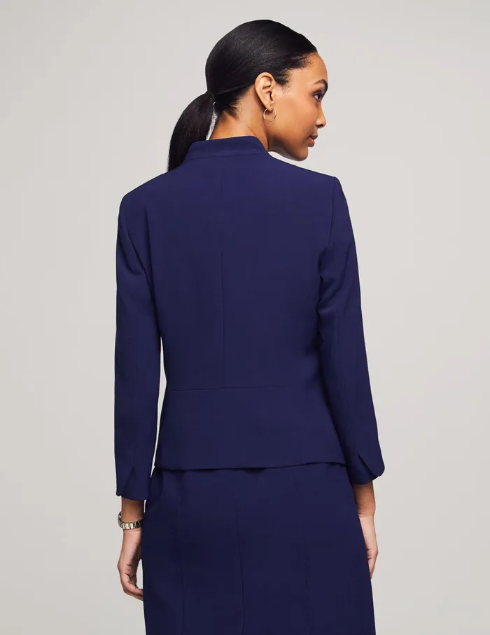 Anne Klein Executive Collection 2Pc Jacket And Dress Set Navy Women Clothing