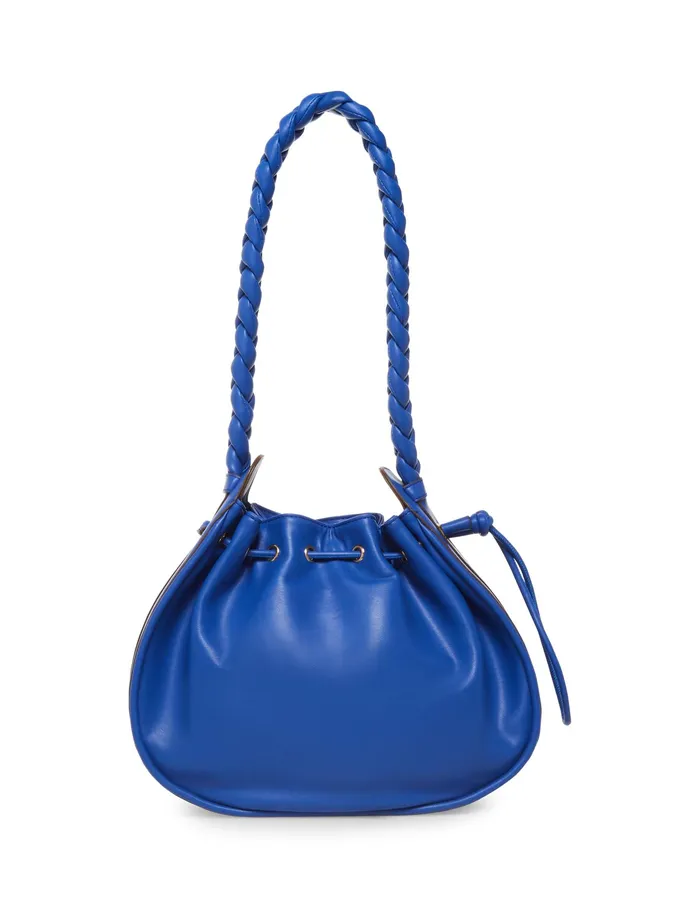 Anne Klein Hobo Bag With Braided Strap Lazuli Blue Women Handbags