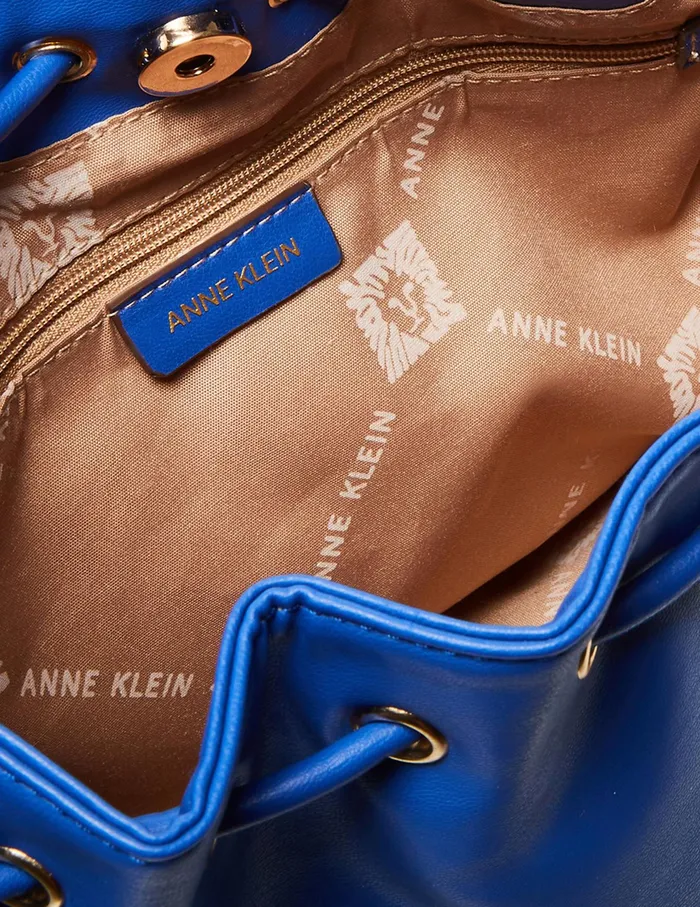 Anne Klein Hobo Bag With Braided Strap Lazuli Blue Women Handbags
