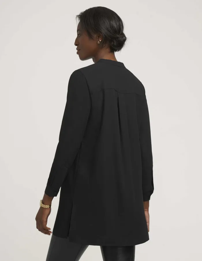Anne Klein Long Length Tunic Anne Black Women Clothing