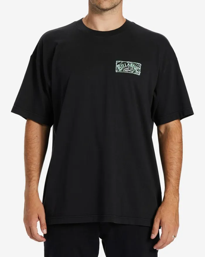 Arch Wave TShirt Black Men Billabong TShirts