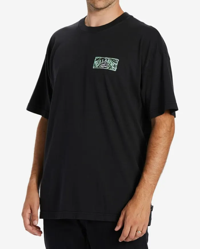 Arch Wave TShirt Black Men Billabong TShirts