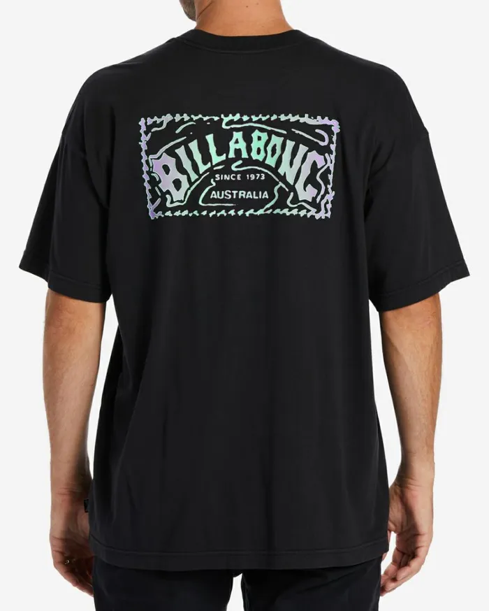 Arch Wave TShirt Black Men Billabong TShirts