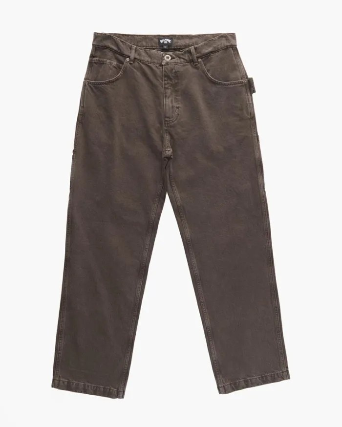 Bad Dog Workwear Pants Mocha Men Billabong Jeans and Pants
