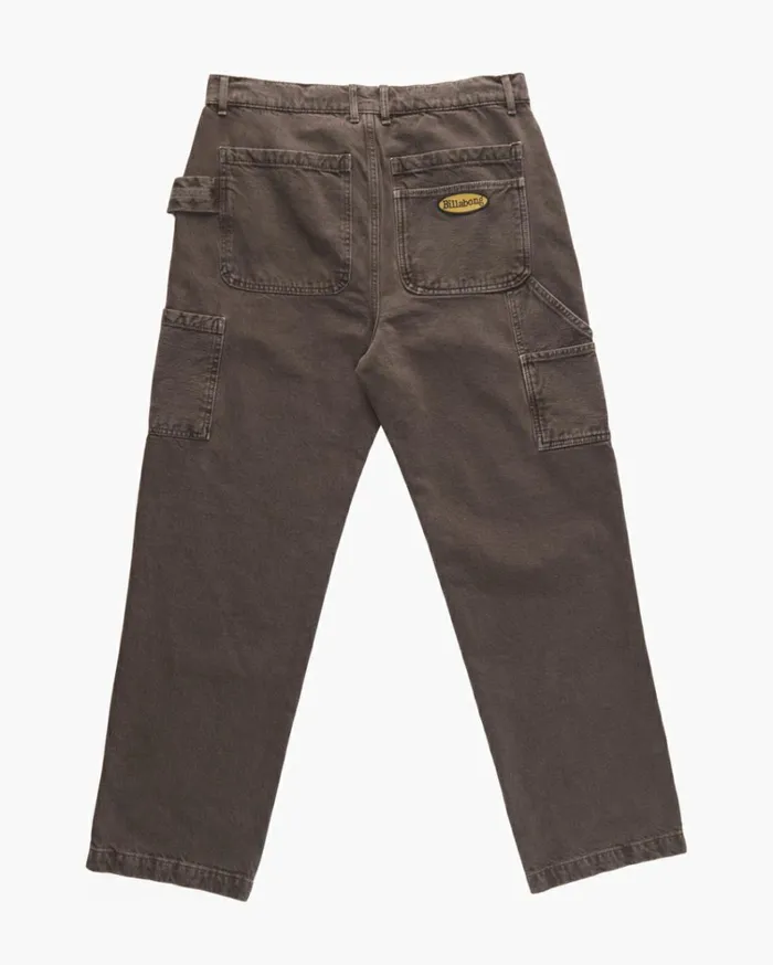 Bad Dog Workwear Pants Mocha Men Billabong Jeans and Pants