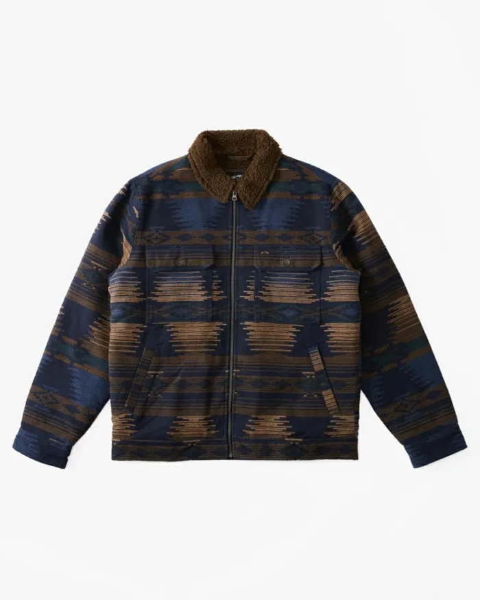 Barlow Sherpa Lined Jacket Navy Men Billabong Jackets