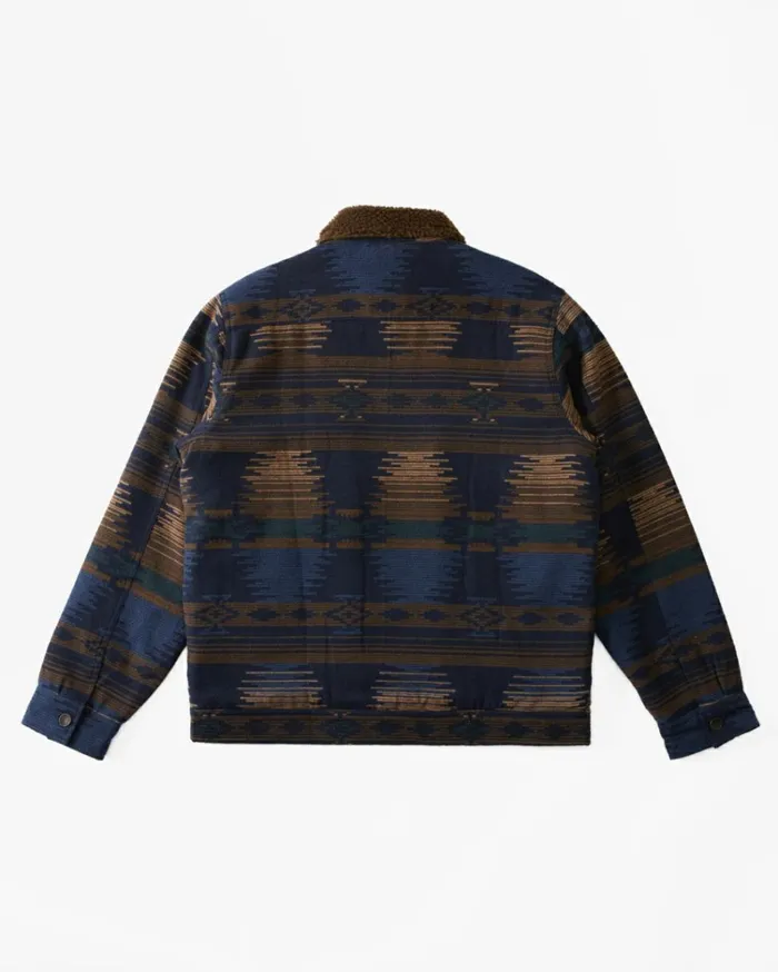Barlow Sherpa Lined Jacket Navy Men Billabong Jackets