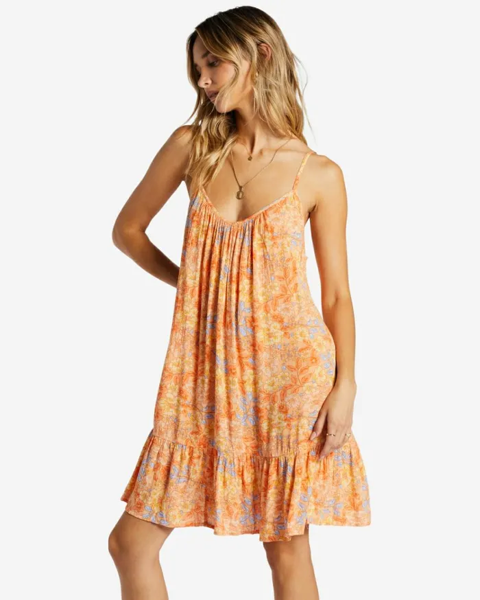 Beach Vibes Swim Cover Up Light Melon Women Billabong Beach Cover Ups