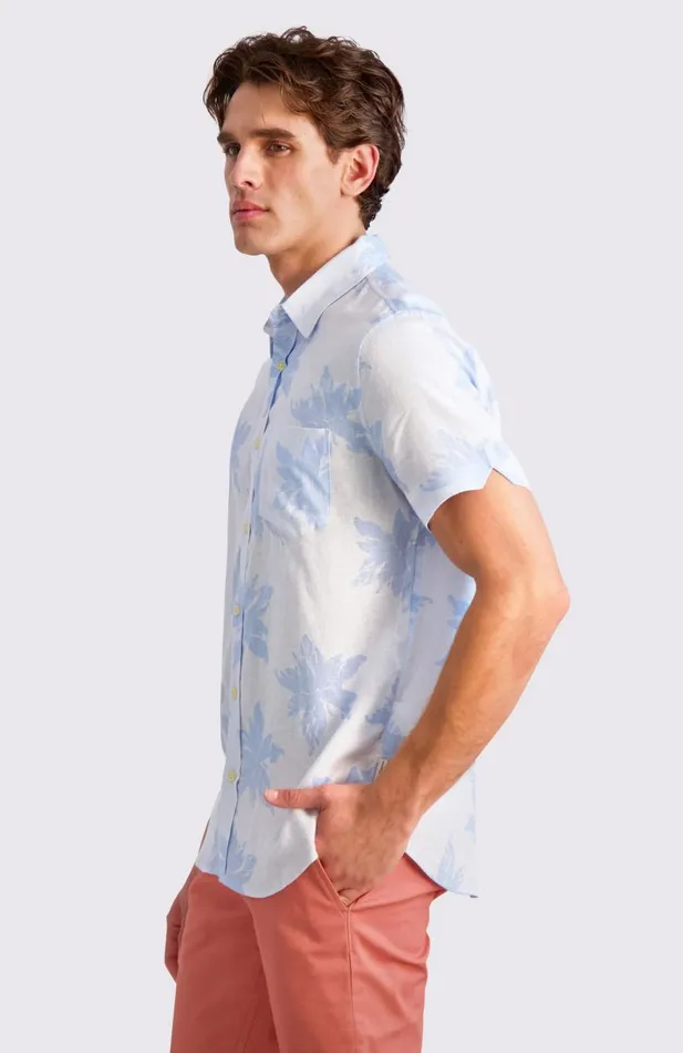 Ben Sherman Archive Print Shirts Men Exploded Flower Print Shirt 8211 Light Blue Ben Sherman Archive Print Shirts Men Exploded Flower Print Shirt 8211 Light Blue