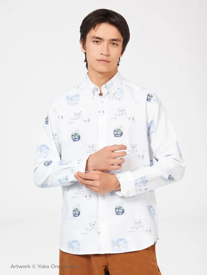 Ben Sherman Archive Print Shirts Men Lennon Sketches Print Shirt Ben Sherman Archive Print Shirts Men Lennon Sketches Print Shirt