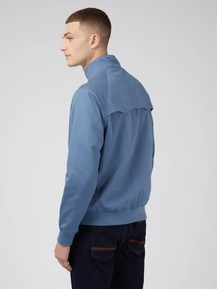 Ben Sherman Harrington Jackets Men Signature Harrington Jacket 8211 Blue Shadow Ben Sherman Harrington Jackets Men Signature Harrington Jacket 8211 Blue Shadow