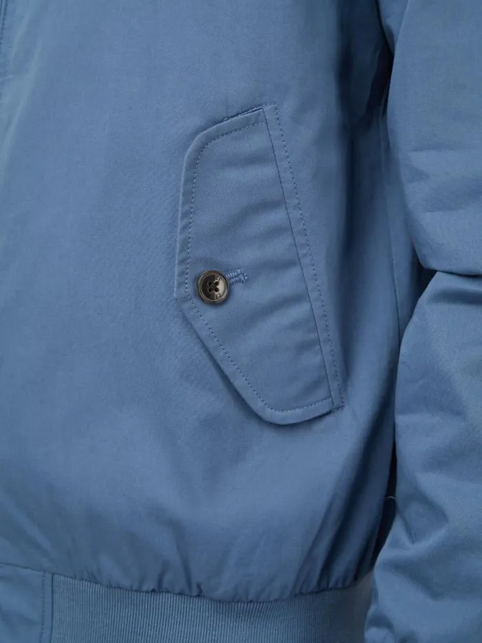 Ben Sherman Harrington Jackets Men Signature Harrington Jacket 8211 Blue Shadow Ben Sherman Harrington Jackets Men Signature Harrington Jacket 8211 Blue Shadow