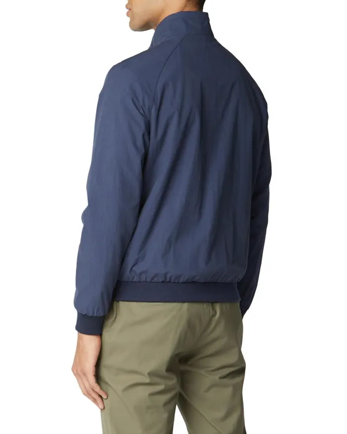 Ben Sherman Harrington Jackets Men Sports Harrington Jacket 8211 Navy