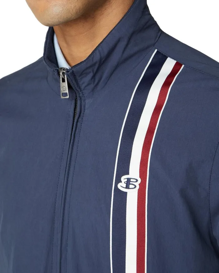 Ben Sherman Harrington Jackets Men Sports Harrington Jacket 8211 Navy