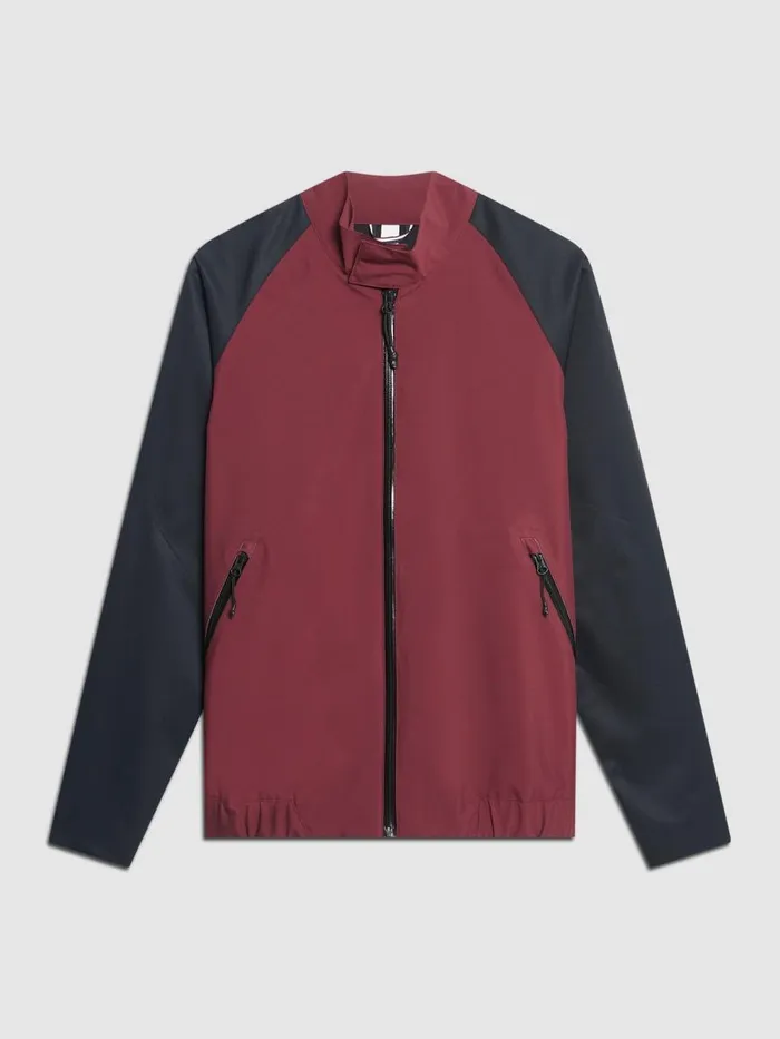 Ben Sherman Jackets and Outerwear Men Waterproof Harrington Jacket 8211 Burgundy
