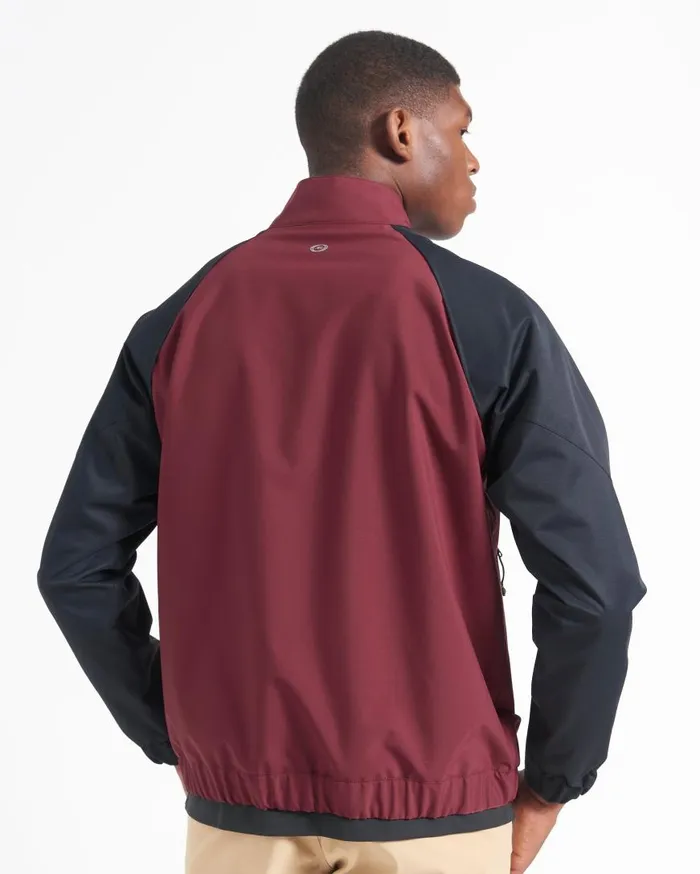 Ben Sherman Jackets and Outerwear Men Waterproof Harrington Jacket 8211 Burgundy