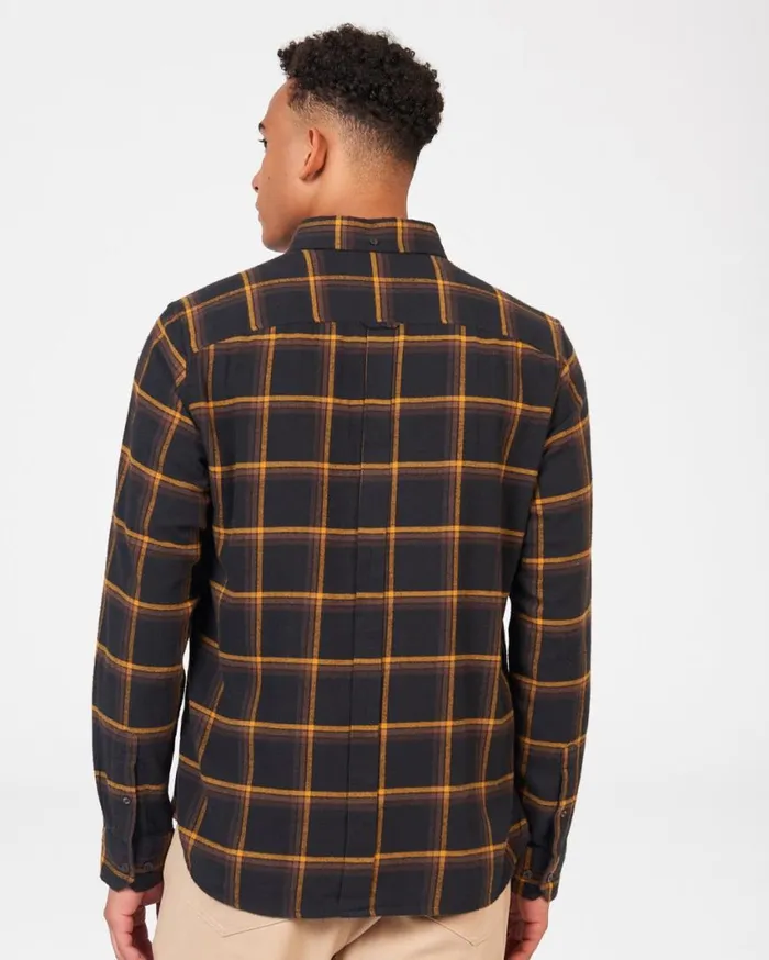 Ben Sherman Long Sleeve Shirts Men Oversized Brushed Check Shirt 8211 Black Ben Sherman Long Sleeve Shirts Men Oversized Brushed Check Shirt 8211 Black