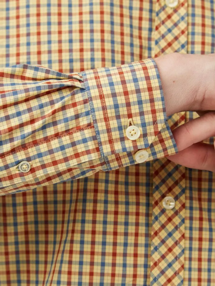 Ben Sherman Long Sleeve Shirts Men Signature House Check LongSleeve Shirt 8211 Lemon Ben Sherman Long Sleeve Shirts Men Signature House Check LongSleeve Shirt 8211 Lemon