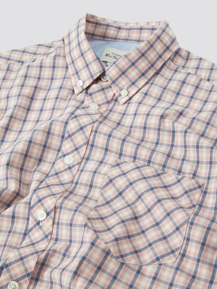 Ben Sherman Long Sleeve Shirts Men Signature House Check LongSleeve Shirt 8211 Light Pink Ben Sherman Long Sleeve Shirts Men Signature House Check LongSleeve Shirt 8211 Light Pink