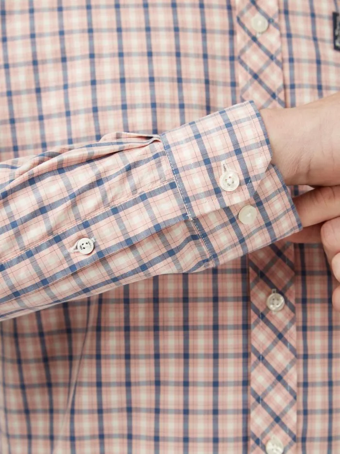 Ben Sherman Long Sleeve Shirts Men Signature House Check LongSleeve Shirt 8211 Light Pink Ben Sherman Long Sleeve Shirts Men Signature House Check LongSleeve Shirt 8211 Light Pink