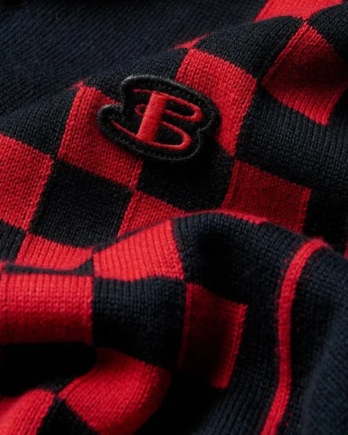Ben Sherman Mod Knit Polos Men Rolling Stone Checker Knit Polo 8211 Black Ben Sherman Mod Knit Polos Men Rolling Stone Checker Knit Polo 8211 Black