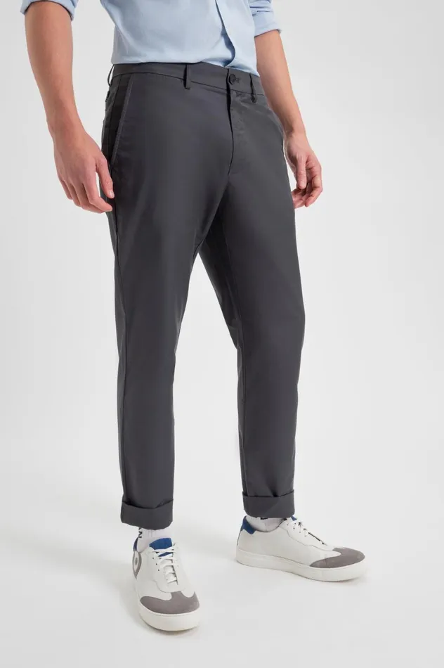 Ben Sherman Pants and Chinos Men Everyday Slim Fit Chino Pant 8211 Charcoal