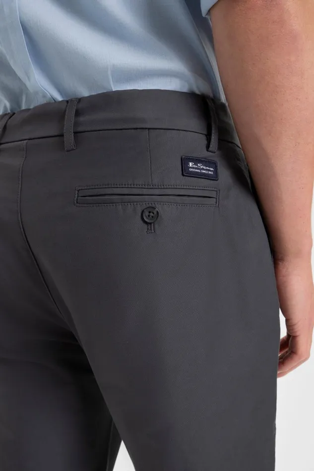 Ben Sherman Pants and Chinos Men Everyday Slim Fit Chino Pant 8211 Charcoal