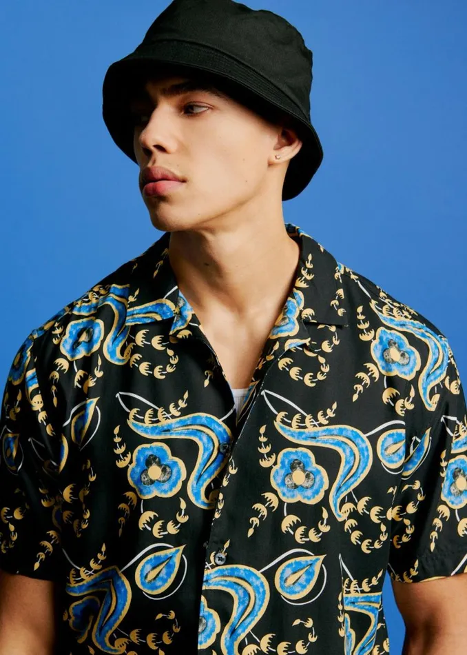 Ben Sherman Short Sleeve Shirts Men B By Floral Print Shirt Ben Sherman Short Sleeve Shirts Men B By Floral Print Shirt