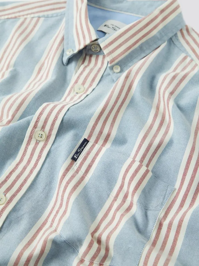 Ben Sherman Short Sleeve Shirts Men Ivy Block Stripe ShortSleeve Shirt Ben Sherman Short Sleeve Shirts Men Ivy Block Stripe ShortSleeve Shirt