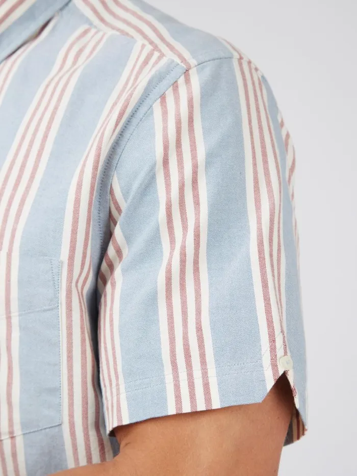 Ben Sherman Short Sleeve Shirts Men Ivy Block Stripe ShortSleeve Shirt Ben Sherman Short Sleeve Shirts Men Ivy Block Stripe ShortSleeve Shirt
