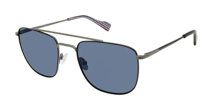 Ben Sherman Sunglasses Men Barking Polarized Aviator Square Eco Sunglasses 8211 Grey