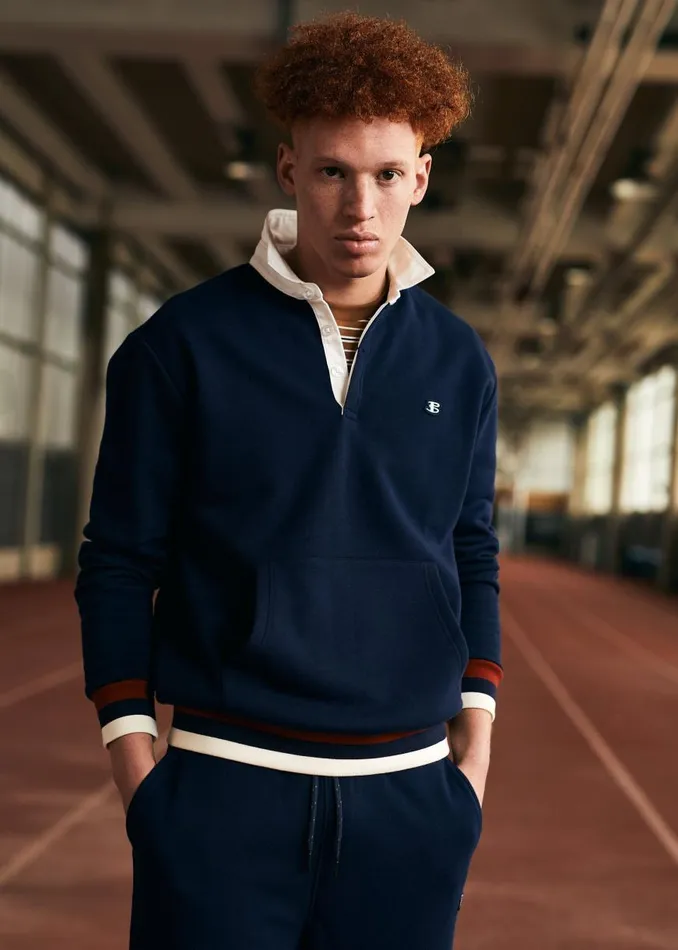 Ben Sherman Sweatshirts and Hoodies Men B By Rugby Layering Sweatshirt