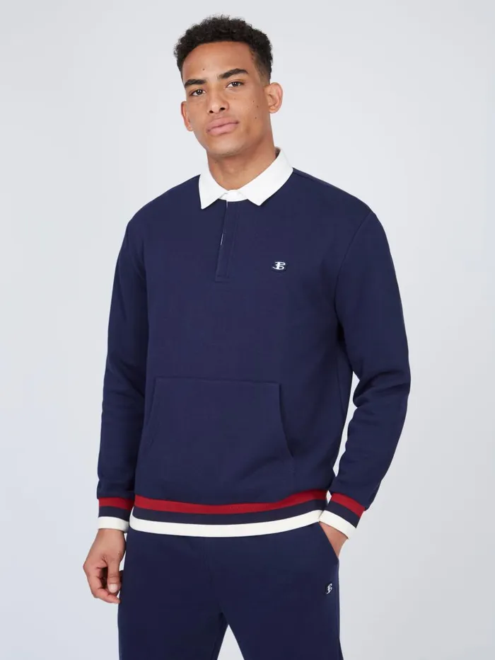 Ben Sherman Sweatshirts and Hoodies Men B By Rugby Layering Sweatshirt