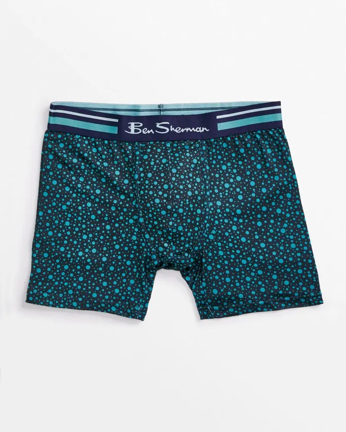 Ben Sherman Underwear Men 4Pack Microfiber Boxer Briefs 8211 Green