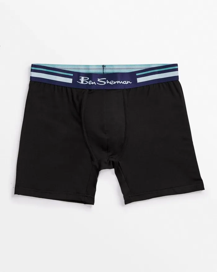 Ben Sherman Underwear Men 4Pack Microfiber Boxer Briefs 8211 Green