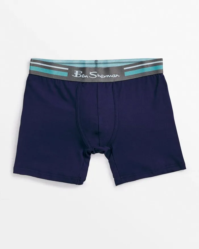 Ben Sherman Underwear Men 4Pack Microfiber Boxer Briefs 8211 Green