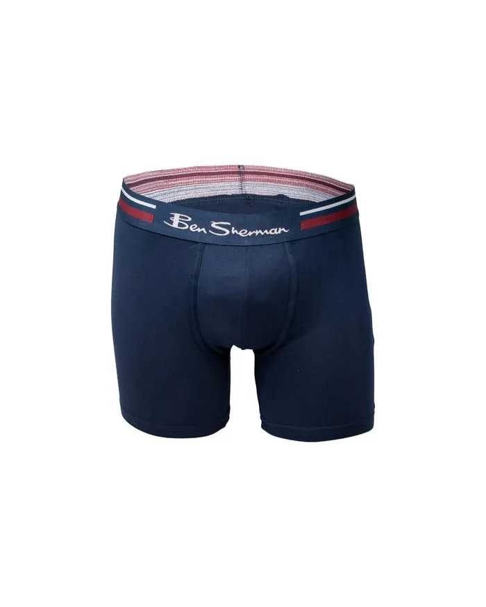 Ben Sherman Underwear Men 4Pack Microfiber Solid NoFly Boxer Briefs 8211 Multi