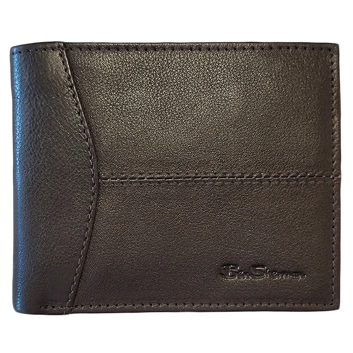 Ben Sherman Wallets and Card Holders Men Cooke Bill Fold Leather Wallet 8211 Brown Ben Sherman Wallets and Card Holders Men Cooke Bill Fold Leather Wallet 8211 Brown
