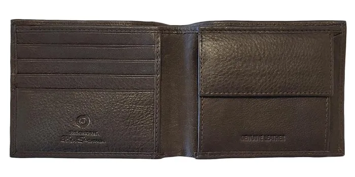 Ben Sherman Wallets and Card Holders Men Cooke Bill Fold Leather Wallet 8211 Brown Ben Sherman Wallets and Card Holders Men Cooke Bill Fold Leather Wallet 8211 Brown