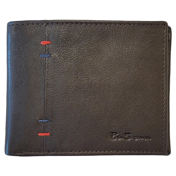 Ben Sherman Wallets and Card Holders Men Irvine Bill Fold Leather Wallet 8211 Brown Ben Sherman Wallets and Card Holders Men Irvine Bill Fold Leather Wallet 8211 Brown